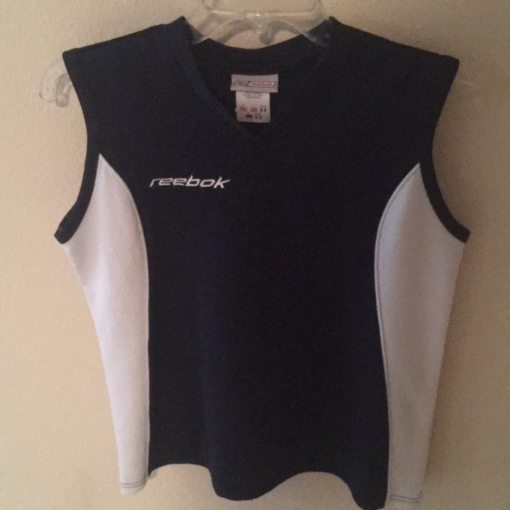 Reebok Navy Workout Top